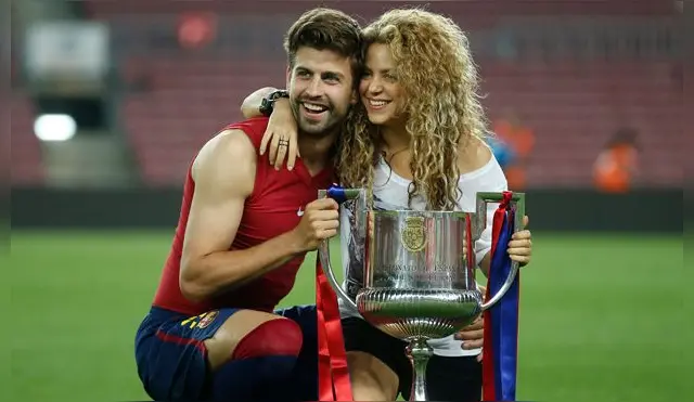 Gerard Pique lleva seis años de relación la colombiana Shakira. 