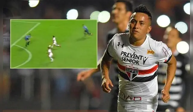Christian Cueva ha sido tasado por el Sao Paulo en 30 millones de dólares.