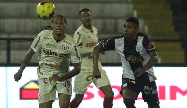 Juan Pablo Pino y Josimar Atoche durante un clásico en Matute. Juan Pablo Pino y Josimar Atoche durante un clásico en Matute.