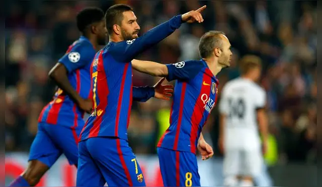 Barcelona vs. Borussia Monchengladbach: Arda Turan fue la figura del partido 