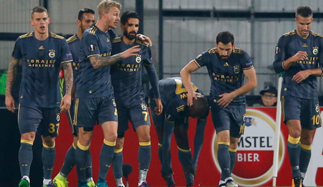 Feyenoord de Renato Tapia fue eliminado de la Europa League: perdió 1-0 ante Fenerbahce