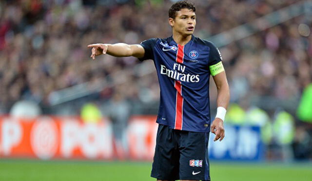 Thiago Silva es el mejor pagado del fútbol francés, según revela el diario L'equipe