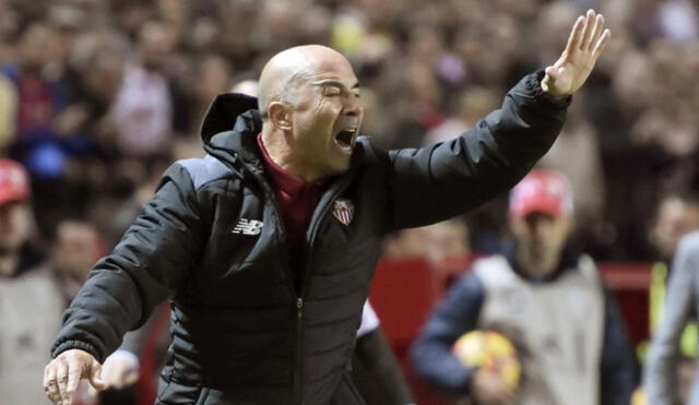 Jorge Sampaoli viene cumpliendo destacadas campañas con el Sevilla, tanto en la Liga como en la Champions League. 