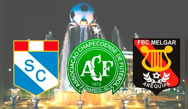 Sporting Cristal y FBC Melgar entregaron sus camisetas homenajeada al Chapecoense.