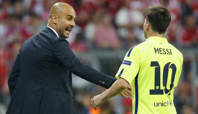 Pep Guardiola se negó a responder interrogante sobre Lionel Messi y su eventual llegada al Manchester City. 