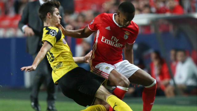 Benfica vs. Borussia Dortmund, por octavos de final de la Champions League.