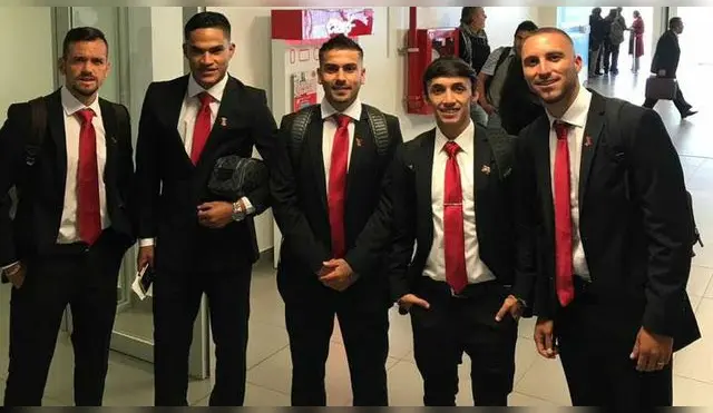 Melgar llegó a Buenos Aires y hoy reconocerá cancha de River Plate