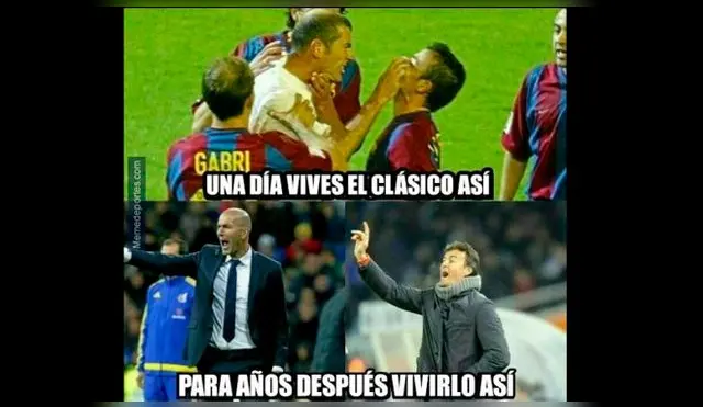 Memes del partidazo entre Real Madrid y Barcelona, por la Liga Santander. Fuente: Twitter