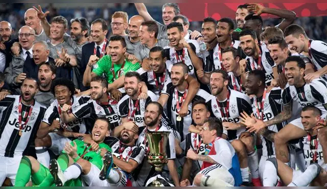 Juventus campeón de la Copa Italia tras vencer 2-0 a la Lazio.