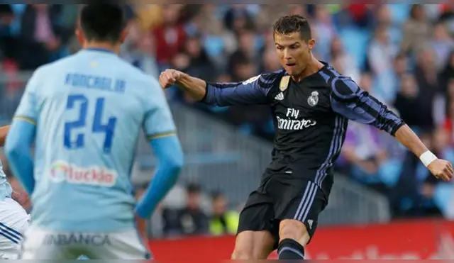 Real Madrid vs. Celta de Vigo: Cristiano Ronaldo y su GO-LA-ZO en Liga Santander [VIDEO]