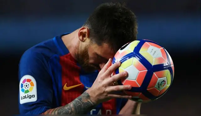 Lionel Messi se falló un penal ante Eibar. Foto EFE