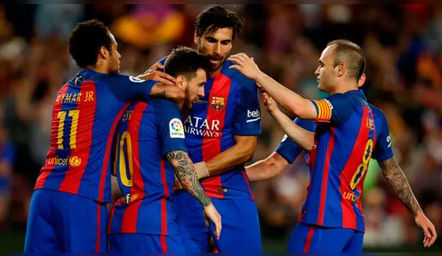 Barcelona remontó el marcador al Eibar en el Camp Nou. Foto EFE