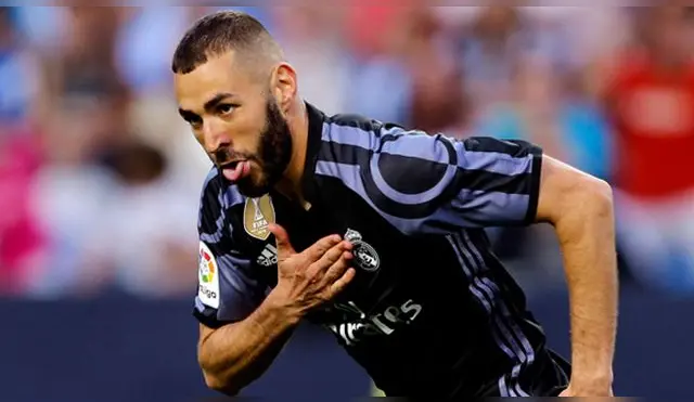 Karim Benzema puso el 2-0 del Real Madrid sobre Málaga. Fuente: EFE