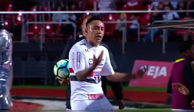 Christian Cueva metió 5 goles con el Sao Paulo en el Torneo Paulista.