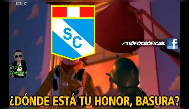 Infartantes memes de la derrota del Sporting Cristal por 4-0 ante Santos en Copa Libertadores. Fuente: Facebook