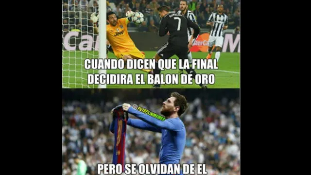 Memes del triunfo del Real Madrid sobre la Juventus en la final de la Champions League. Foto: Twitter.