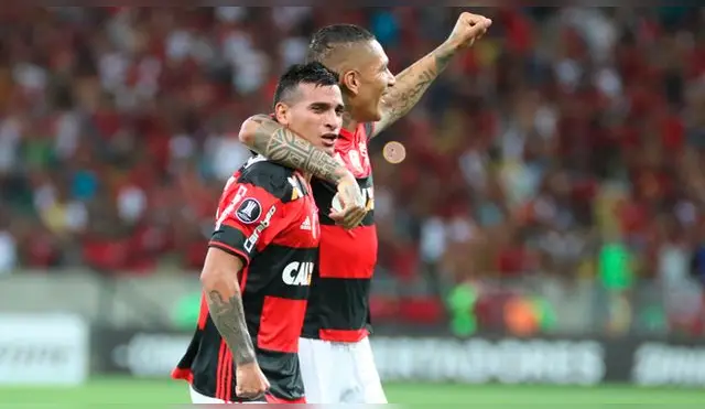 Miguel Trauco apareció en el último minuto para salvar al Flamengo ante Fluminense