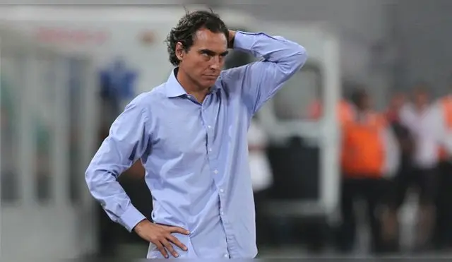 Cuando Del Solar fue presentado como técnico aseguró sentirse como en casa pese a las críticas de los hinchas 