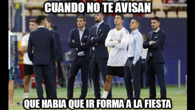 Los graciosos memes que dejó la gran final de la Supercopa de Europa.