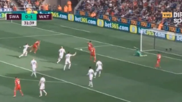 André Carrillo viene jugando su cuarto partido en la Premier League. André Carrillo viene jugando su cuarto partido en la Premier League.
