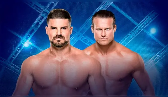 En WWE Hell in a Cell 2017, Bobby Roode vs. Dolph Ziggler. Foto WWE