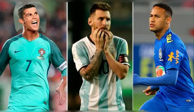 Cristiano Ronaldo, Messi y Neymar están a la expectativa del sorteo del Mundial Rusia 2018 [VIDEO: FIFA]
