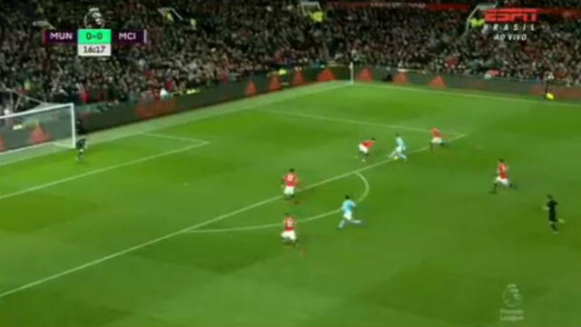Enorme jugada de Gabriel Jesus. Foto: Captura / ESPN