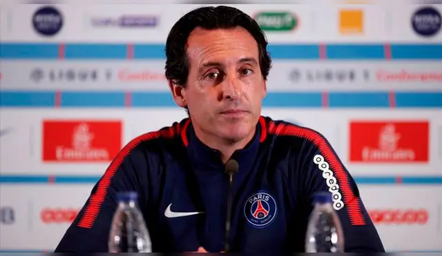 Unai Emery cumple su segunda temporada al frente del PSG.