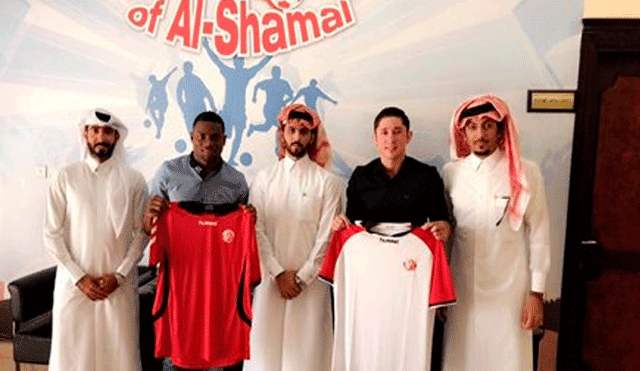 Sport Huancayo: José Montiel y Carlos Preciado fueron presentados en Al-Shamal