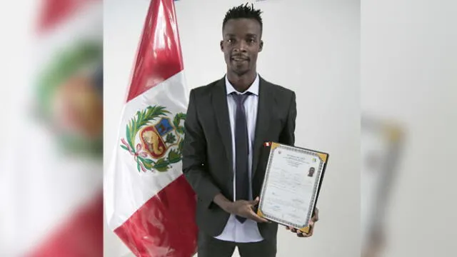 Hervé Kambou de Costa de Marfil, reciente incorporación de Cantolao se hizo peruano en enero de 2017