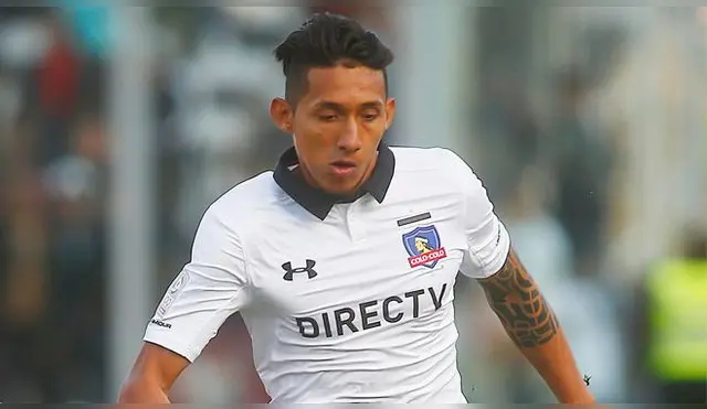 Christofer Gonzales, durante un partido de Colo Colo.