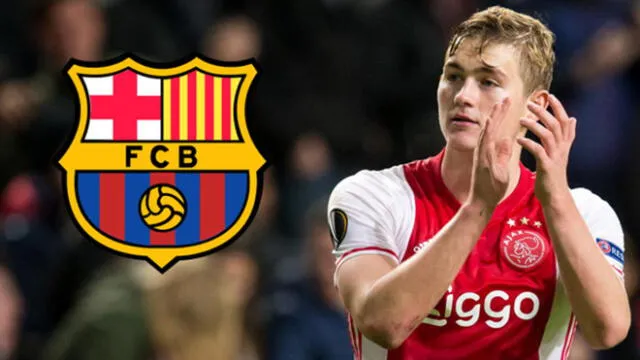 Matthijs de Ligt es objeto de obsesión en tienda 'culé'.