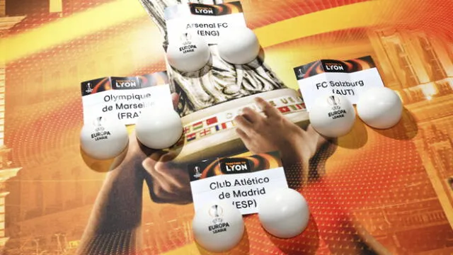 Arsenal - Atlético Madrid y Marsella - Salzburgo. ¡Partidazos!