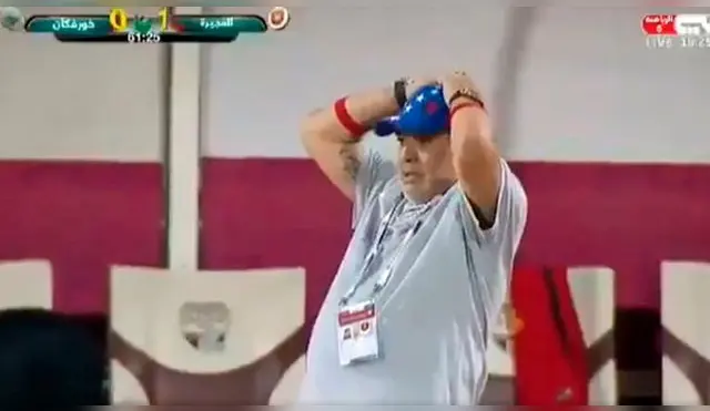 Maradona renunció al Fujairah tras no lograr ascenso en Emiratos por un error de su portero