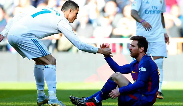 Cristiano Ronaldo (Real Madrid) y Lionel Messi (Barcelona) nos prometen un partidazo en el Clásico.Foto: AP Cristiano Ronaldo (Real Madrid) y Lionel Messi (Barcelona) nos prometen un partidazo en el Clásico.Foto: AP