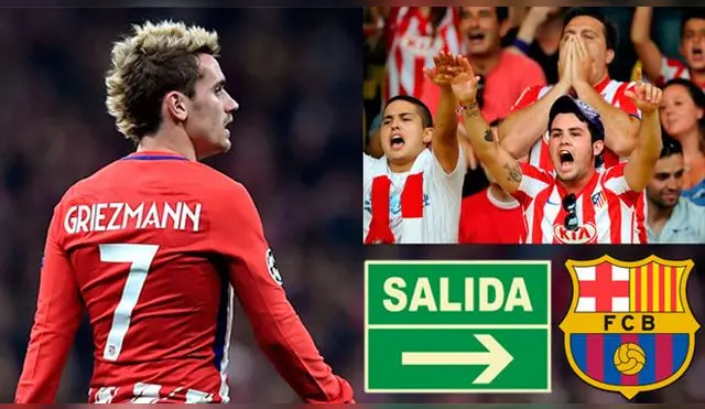 Griezmann al salir del Atlético de Madrid generaría anti cuerpos.