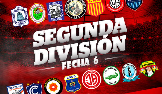 Segunda División: resultados y tabla de posiciones de la fecha 6