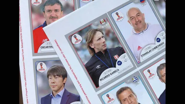 Ahora los hinchas peruanos podrán conseguir el sticker de Ricardo Gareca.