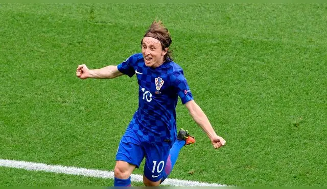 Luka Modric es el capitán y líder en el cuadro croata. 