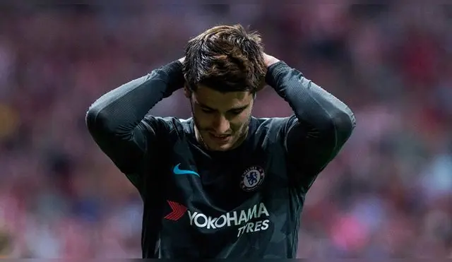 Álvaro Morata fue el "9" de España en la última Eurocopa 2016.
