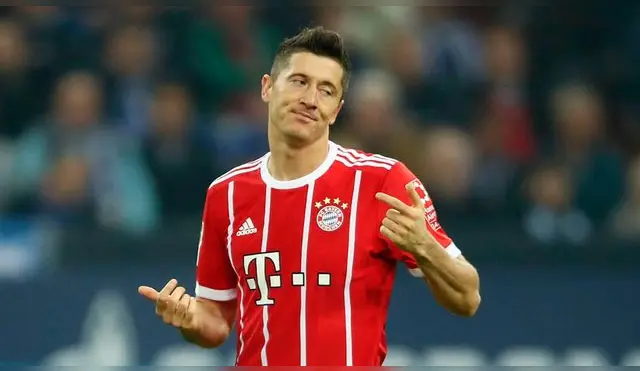 Robert Lewandowski llegó al Bayern Múnich en el 2014
