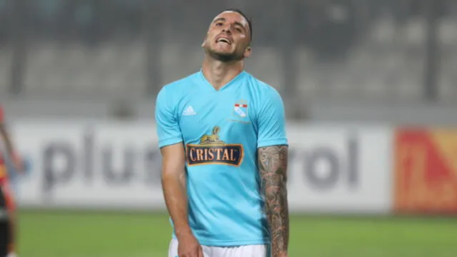 Emanuel Herrera suma 18 anotaciones en la presente campaña 2018 con el Sporting Cristal.  