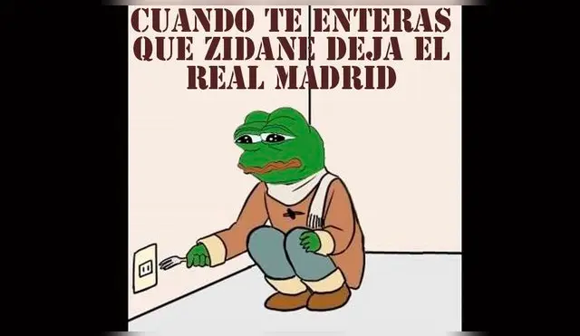 Disfruta de los mejores memes de Zinedine Zidane y su salina inesperada del Real Madrid.