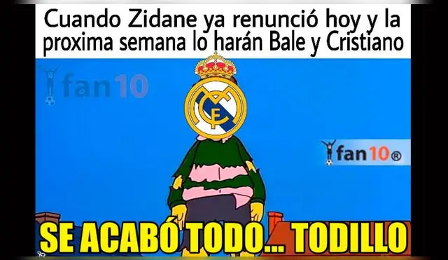 Disfruta de los mejores memes de Zinedine Zidane y su salina inesperada del Real Madrid.