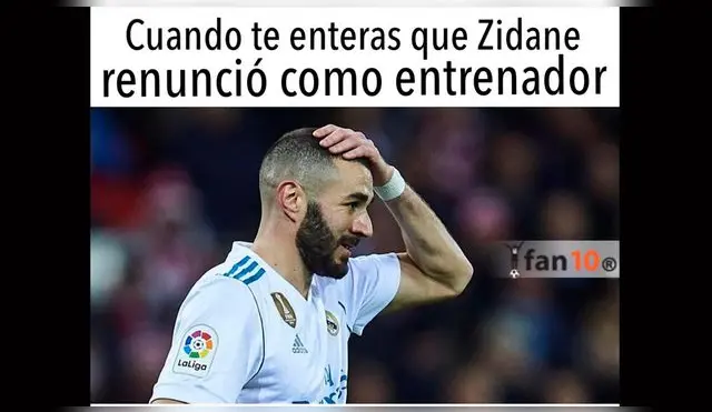 Disfruta de los mejores memes de Zinedine Zidane y su salina inesperada del Real Madrid.
