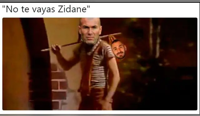 Disfruta de los mejores memes de Zinedine Zidane y su salina inesperada del Real Madrid.