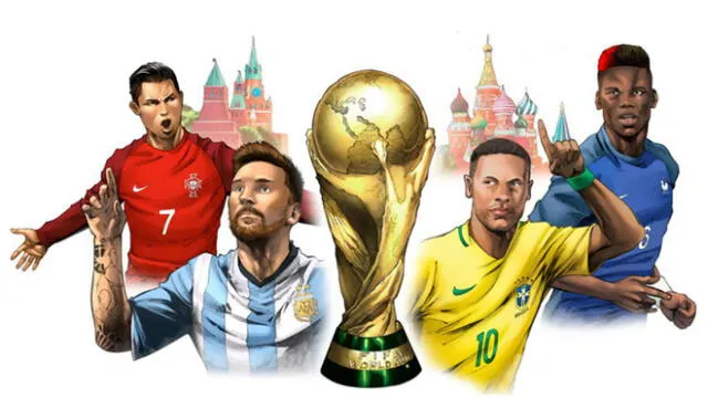 Marvel lanzó 13 historias sobre el Mundial de Rusia.