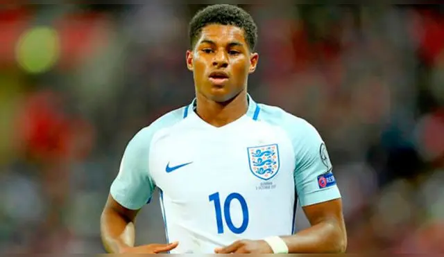 Marcus Rashford marcó el 1-0 ante Costa Rica en amistoso.
