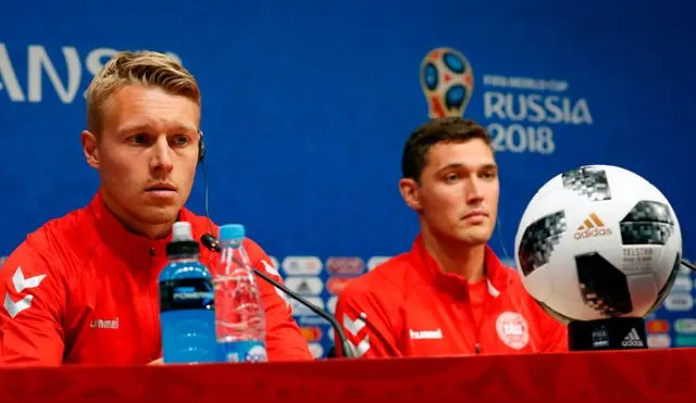 Perú vs. Dinamarca: Simon Kjaer, restó importancia si juega o no Paolo Guerrero y a los hinchas peruanos