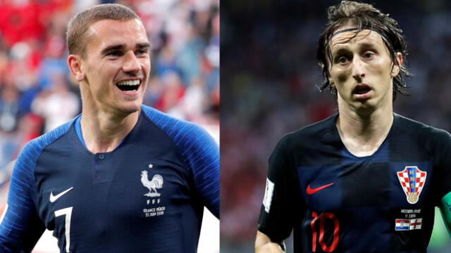 Francia y Croacia se enfrentarán por la final del Mundial Rusia 2018 Francia y Croacia se enfrentarán por la final del Mundial Rusia 2018